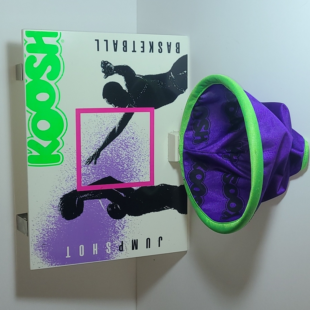 VINTAGE 1992 KOOSH JUMPSHOT BASKETBALL NET